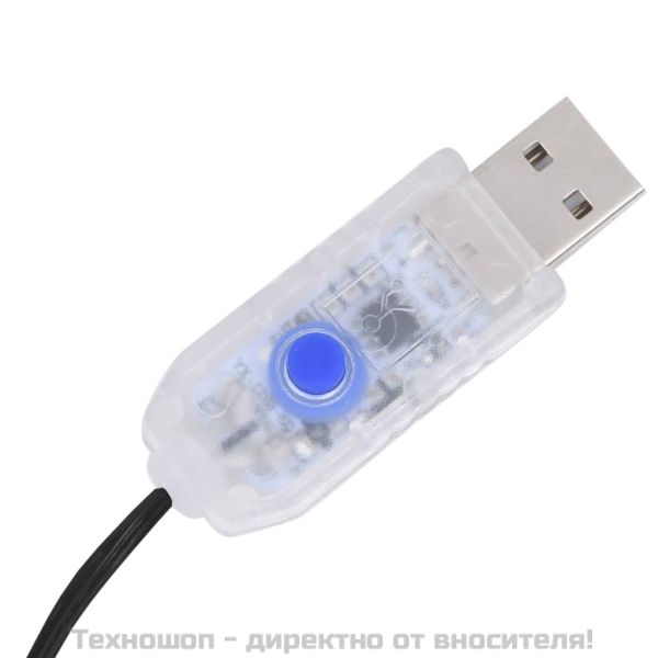 Черешов цвят LED дърво топло бяло 368 LED 300 см