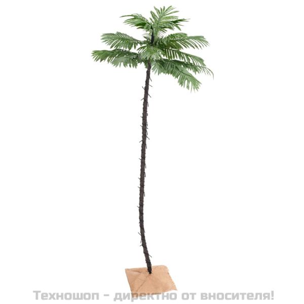 LED палмово дърво топло бяло 192 светодиода 300 см