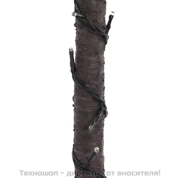 LED палмово дърво топло бяло 192 светодиода 300 см