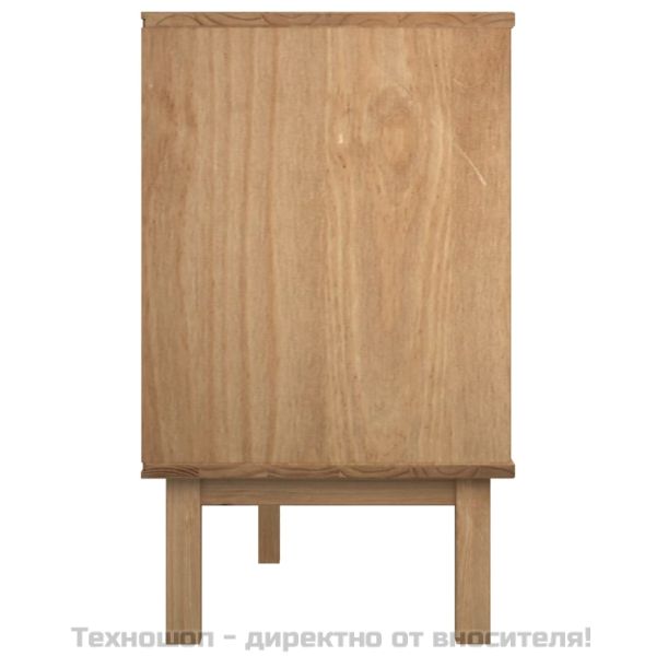 Шкаф с чекмеджета OTTA, 111x43x73,5 см, борово дърво масив