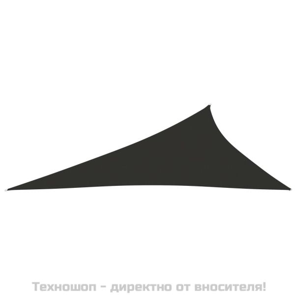 Платно-сенник, Оксфорд плат, триъгълно, 3x4x5 м, антрацит