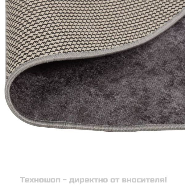 Килим, миещ се, φ120 см, бежов