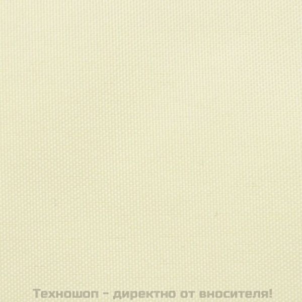Платно-сенник, Оксфорд плат, триъгълно, 2,5x2,5x3,5 м, кремаво
