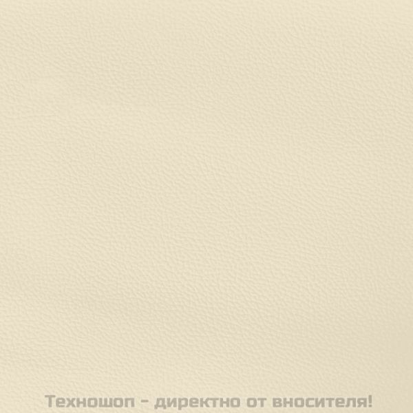 Матрак с покет пружини средна твърдост кремав 100x200x20 см изкуствена кожа