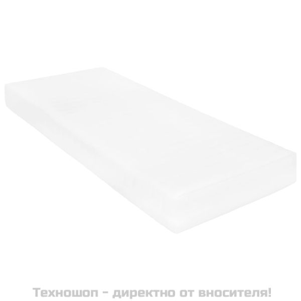 Дневно легло с матрак, 90x200 см, сиво, борово дърво масив