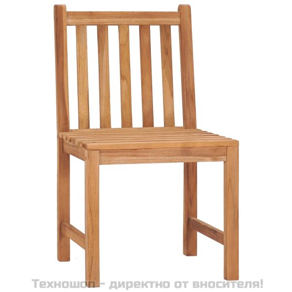 Градински комплект за хранене, 7 части, 200x100 см, масивно тиково дърво