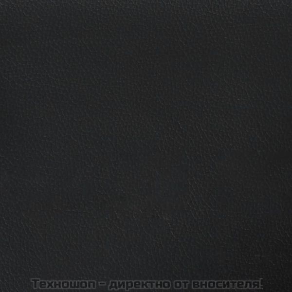 Наклоняем офис стол, черен, изкуствена кожа