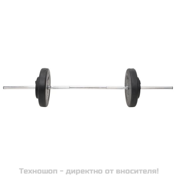 Щанга и дъмбел с тежести 60 кг