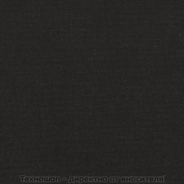 Табуретка, черна, 60x50x41 см, плат