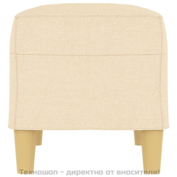 Пейка, кремава, 70x35x41 см, плат