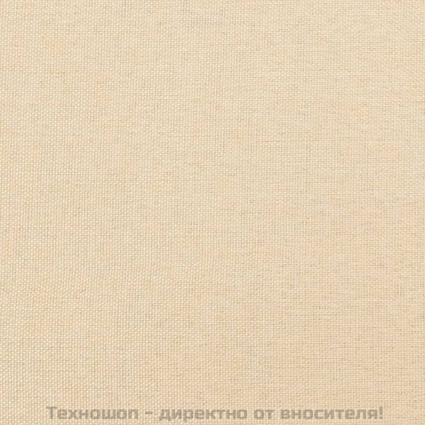 Пейка, кремава, 70x35x41 см, плат