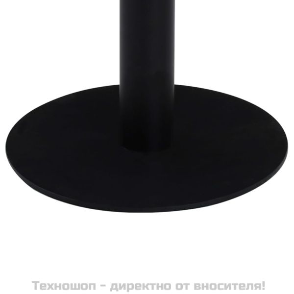 Бистро маса, тъмнокафява, 60 см, МДФ