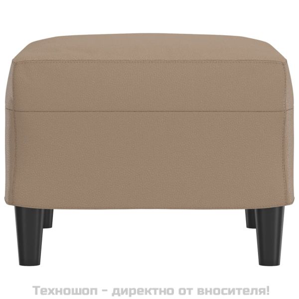 Табуретка, капучино, 60x50x41 см, изкуствена кожа
