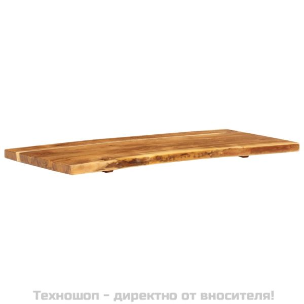 Плот за баня, акация масив, 114x52x4 см