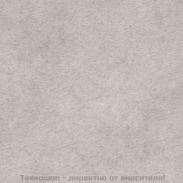 Пейка, светлосива, 70x35x41 см, микрофибърен плат