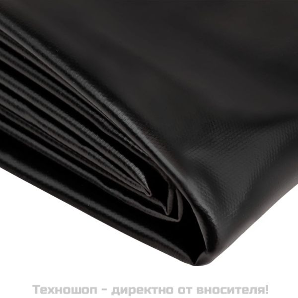 Винил за езеро черен 4x8 м PVC 0,5 мм