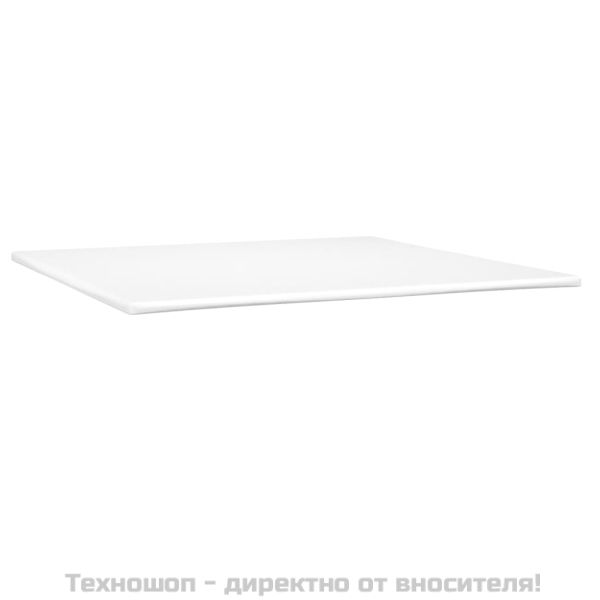 Боксспринг легло с матрак, тъмнозелено, 200x200 см, кадифе