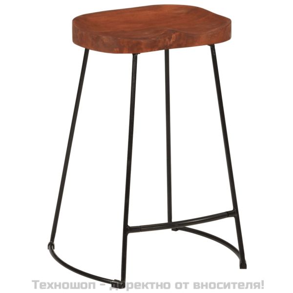 Gavin бар табуретки, 2 бр, 45x40x63 см, манго масив