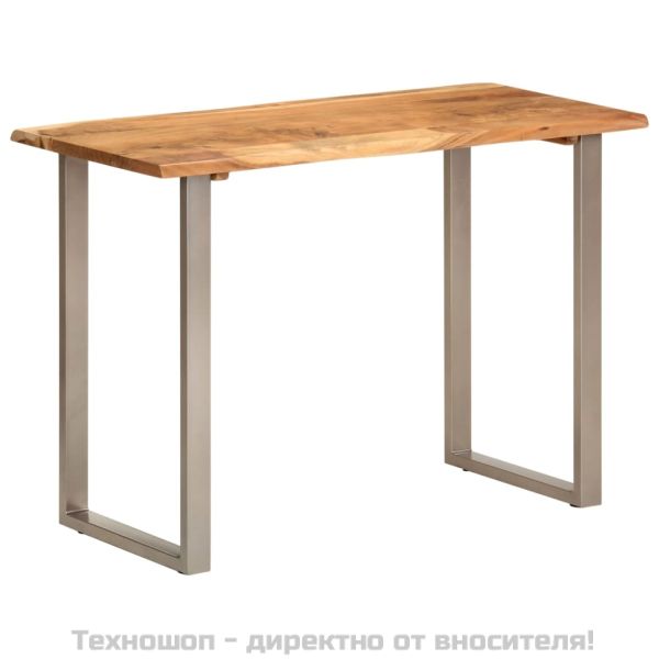 Трапезна маса, 110x50x76 см, акациево дърво масив