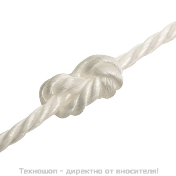 Работно въже бяло 12 мм 500 м полипропилен