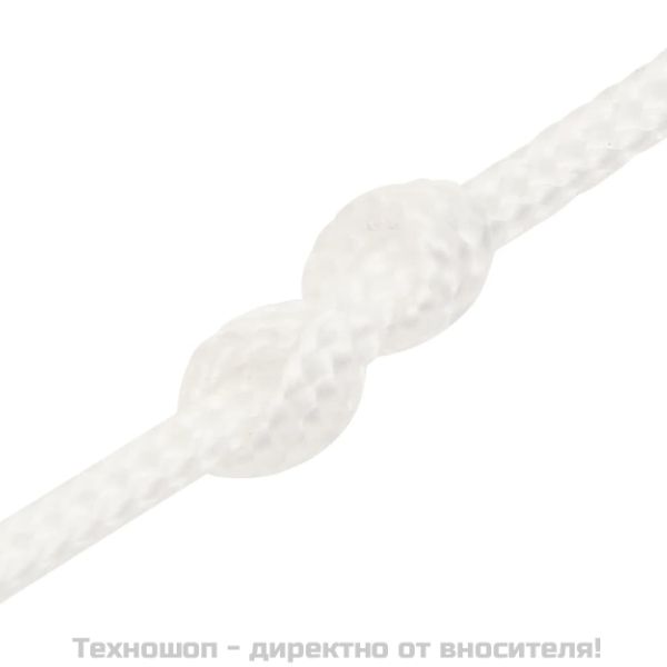 Въже за лодка бяло 2 мм 500 м полипропилен