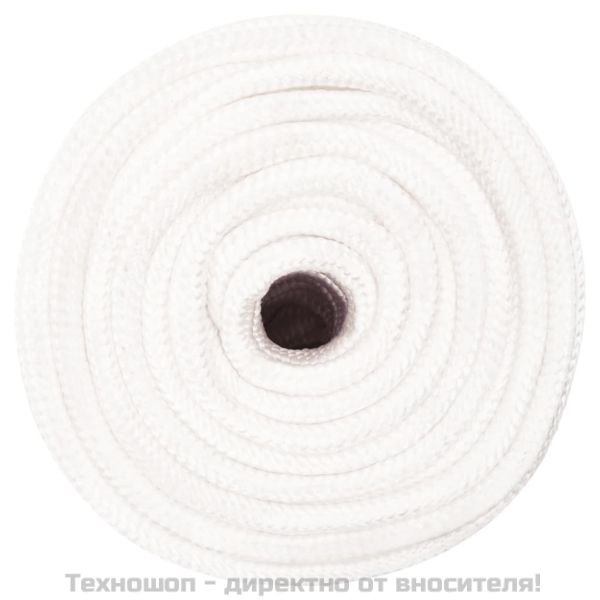 Въже за лодка бяло 12 мм 250 м полипропилен