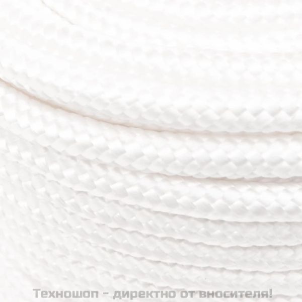 Въже за лодка бяло 12 мм 250 м полипропилен