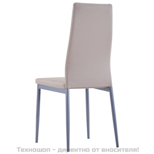 Трапезен комплект, седем части, капучино