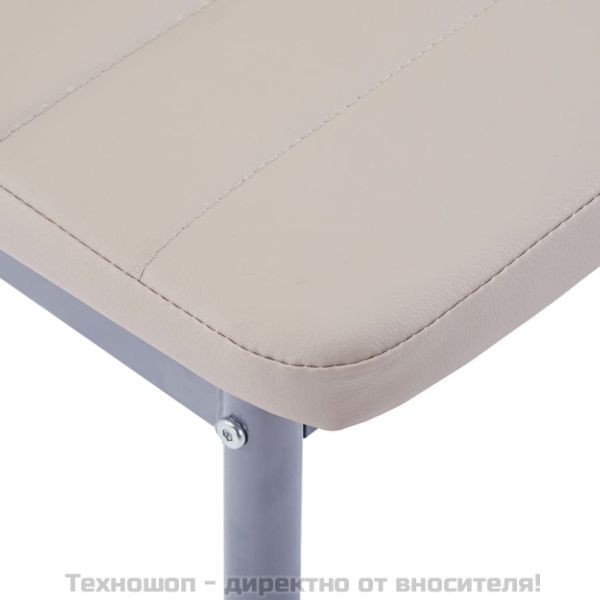 Трапезен комплект, седем части, капучино