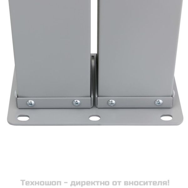Прибираща се странична тента, червена, 100x1000 см