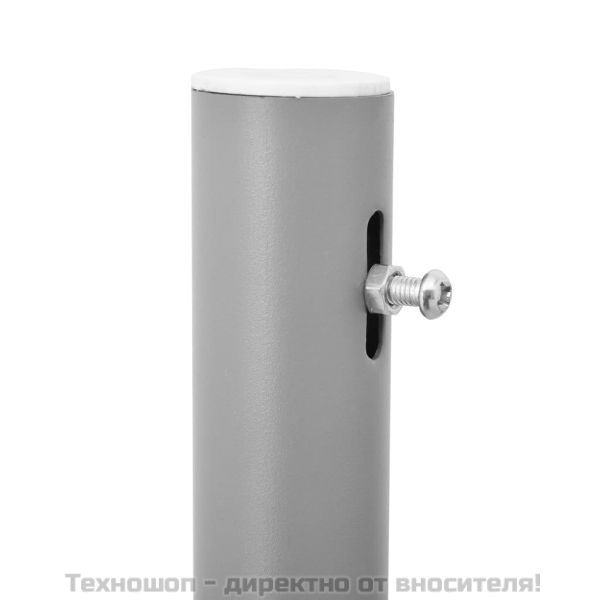 Прибираща се странична тента, червена, 100x1000 см