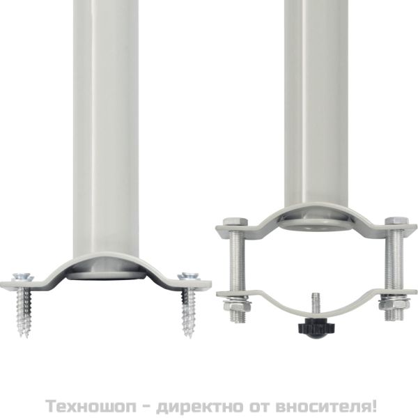Прибираща се дворна странична тента, 160x300 см, синя