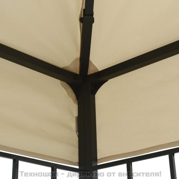 Шатра, 3х6 м, кремава