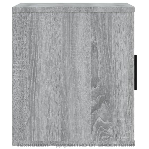 ТB шкаф, сив сонома, 100x35x40 см, инженерно дърво