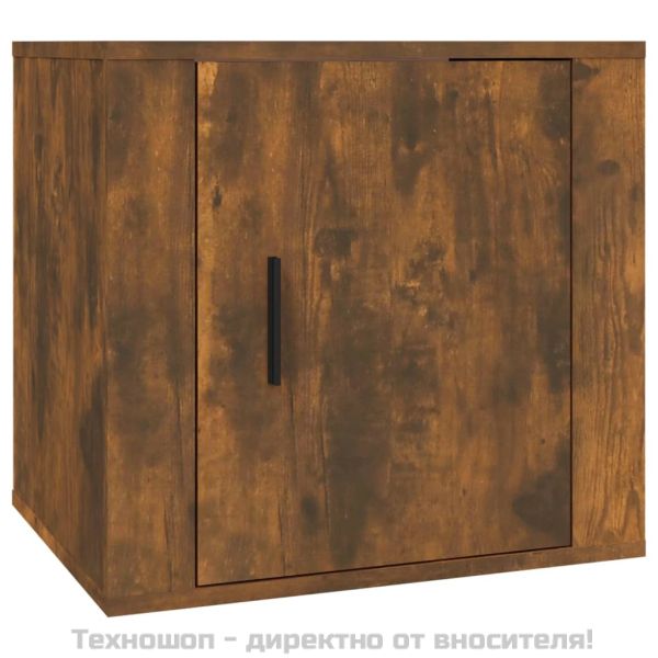 Нощно шкафче, опушен дъб, 50x39x47 см