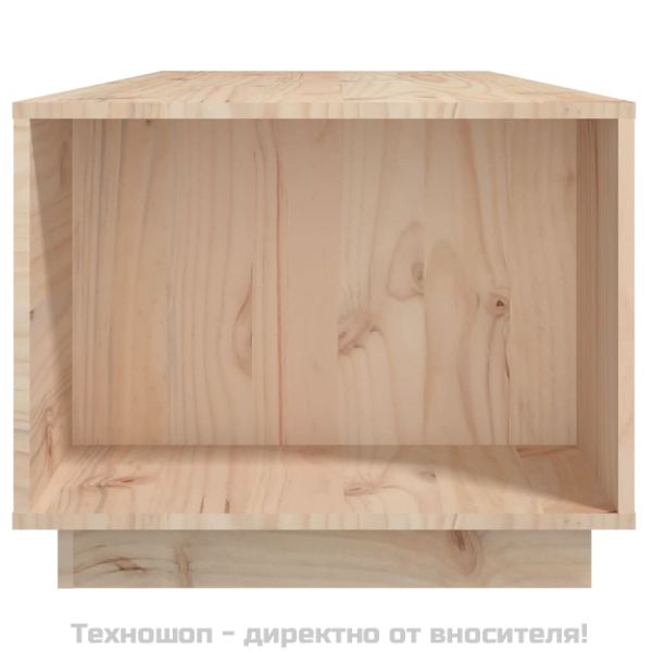 Кафе маса, 110x50x40 см, борово дърво масив