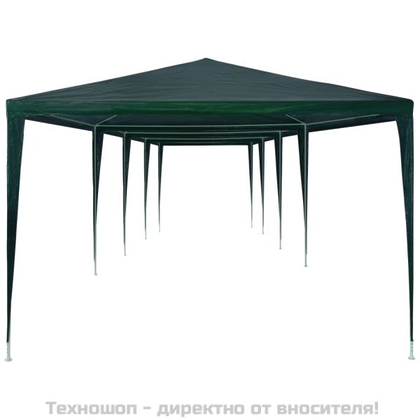 Парти шатра 3x12 м PE зелена
