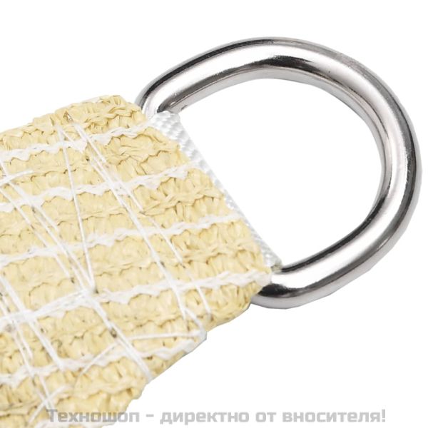Сенник платно, HDPE, триъгълно, 3,6х3,6х3,6 м, бежово