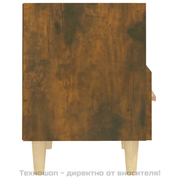 Нощно шкафче, опушен дъб, 40x35x47 см