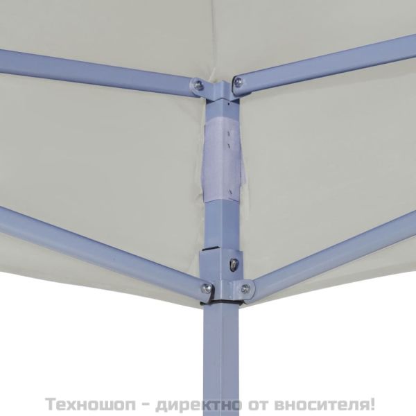 Сгъваема шатра, кремава, 3х3 м