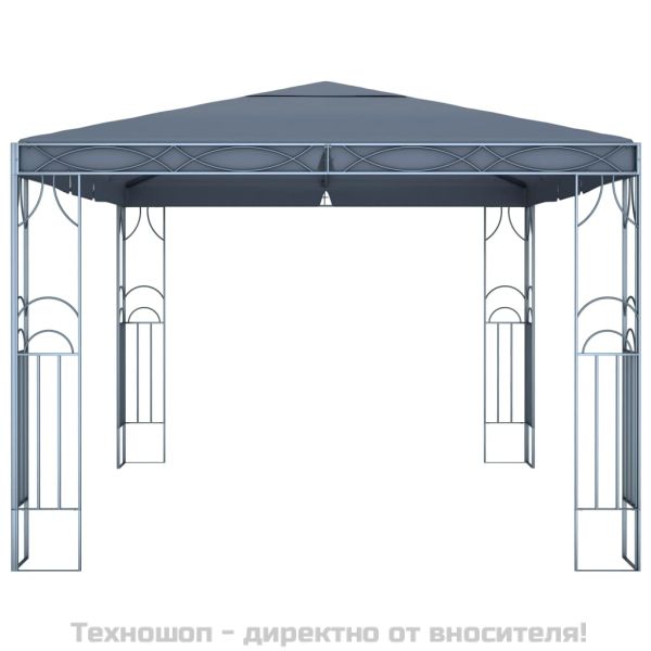 Шатра, 400x300 см, антрацит