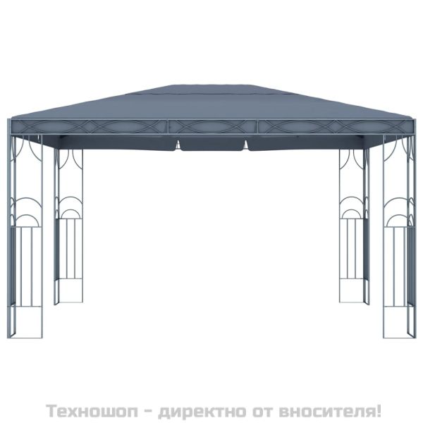 Шатра, 400x300 см, антрацит