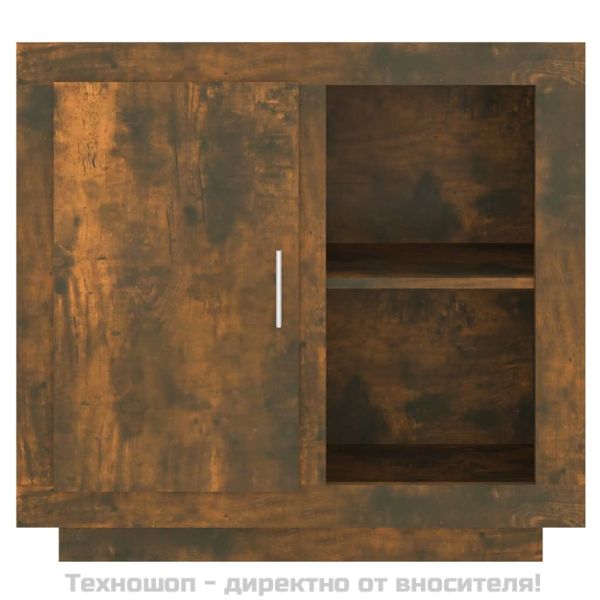 Бюфет, Опушен дъб, 80x40x75 см, ПДЧ