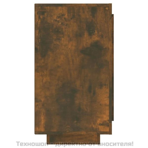 Бюфет, Опушен дъб, 80x40x75 см, ПДЧ