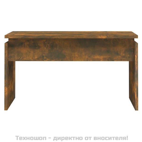 Кафе маса, опушен дъб, 68x50x38 см, инженерно дърво