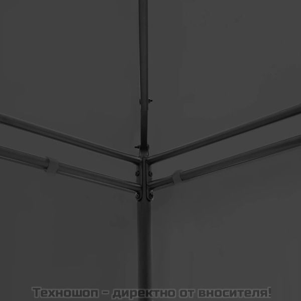 Шатра, 600x298x270 см, антрацит