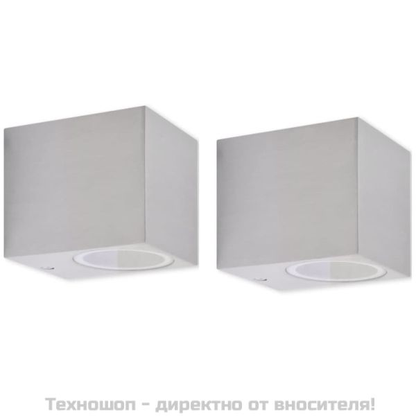 Кубични градински лампи, 2 броя