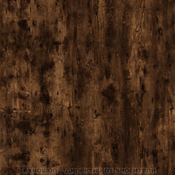 Бюро, опушен дъб, 100x49x75 см, инженерно дърво