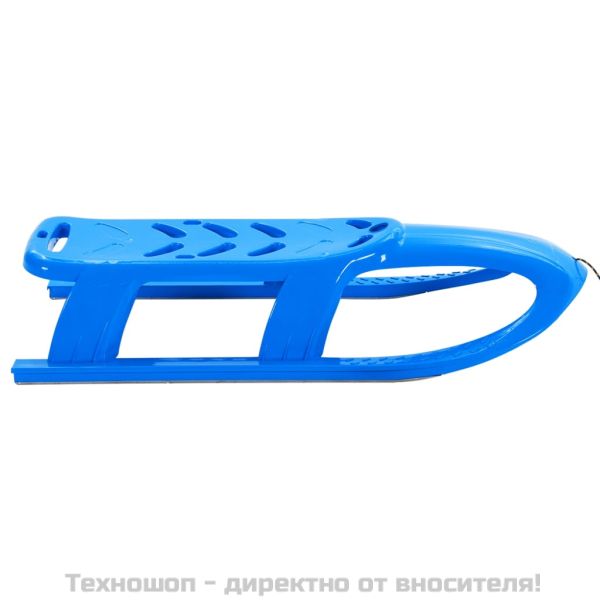 Детска шейна, синя, 102,5x40x23 см, полипропилен