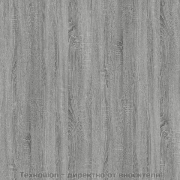 Нощна масичка, cив сонома, 41x40x36 см, инженерно дърво